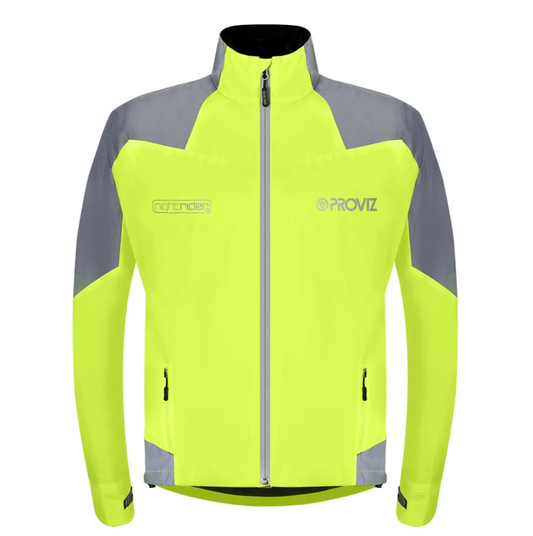 PROVIZ Nightrider Jacket Yellow (XXL) - High Visibility Jacket PV1504