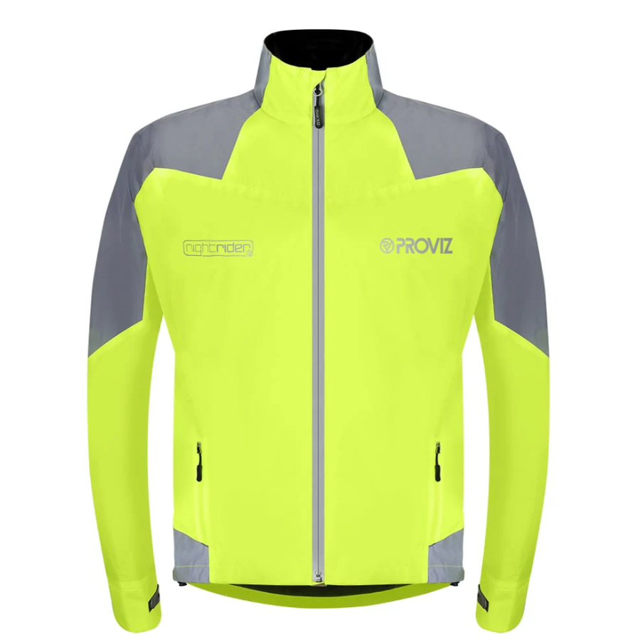PROVIZ Nightrider Jacket Yellow (XXL) - High Visibility Jacket PV1504