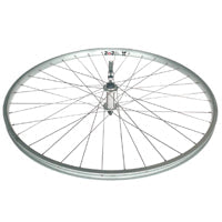 WHEEL  29er/700c  Alex X202 S/W Alloy Rim, Q/R Alloy Joytech Hub , Mach 1 Spokes, FRONT.  ALL SILVER   (Matching Rear 95157)