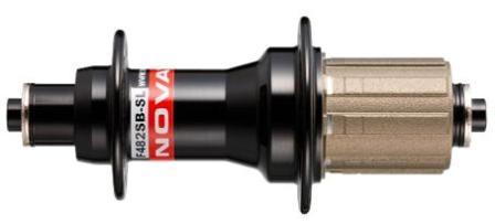 Hub, Novatec 8/11 Speed SuperLite Q/R Black 32H (130mm OLD)  - B2 Body