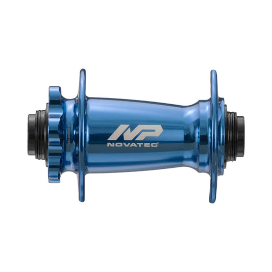 Hub, Novatec Front 6 Bolt BOOST DISC Blue 32H 15mm T/A x 110mm OLD - SEALED BEARINGS