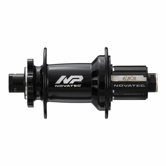Hub, Novatec Rear 6 Bolt BOOST DISC Black 32H 12mm T/A x 148mm OLD - SEALED BEARINGS