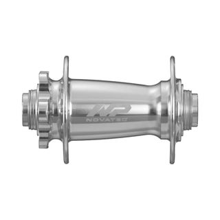 A NEW ITEM - Hub, Novatec Front 6 Bolt BOOST DISC Silver 32H 15mm T/A x 110mm OLD - SEALED BEARINGS