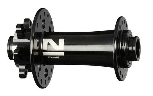 A NEW ITEM - Hub, Novatec Front, 6 Bolt DISC Black 36H 12mm T/A x 100mm OLD
