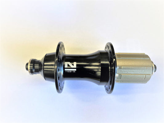 `A NEW ITEM - Hub, Novatec 8/11 Speed Q/R Black 32H HYBRID (135mm OLD)  (A2 body)