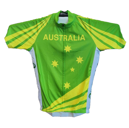 Jersey, TOURIST, short sleeve, full zip, Australia design, X LARGE