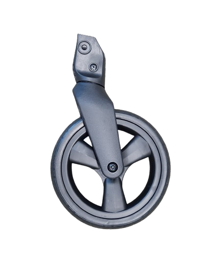 Replacement FRONT wheel (with fork) for 9803 trailer