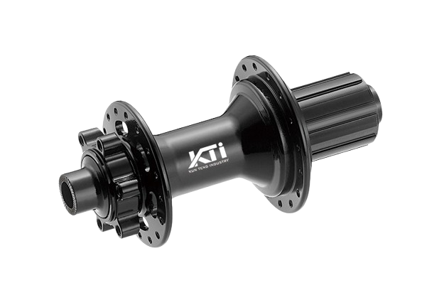HUB "KT" REAR 612 POE 0.6 deg engagement - 12 x 150mm (12x157mm SUPER BOOST with 98112 end caps ) 6-Bolt - 32H - Sealed Bearings Black ( uses15mm freehub Body)