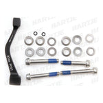 Avid Post Bracket - 20 P (Includes Stainless Caliper Mounting Bolts (CPS, Standard)), increased depth for fitment of all