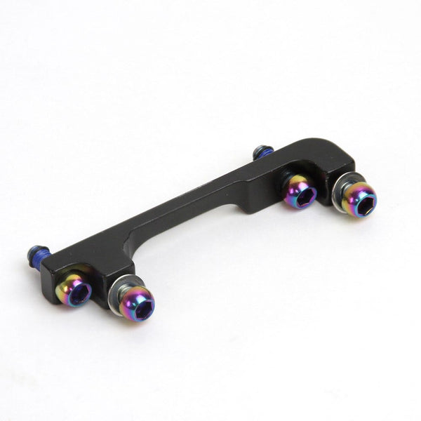 Avid Post Bracket 40P Front 200mm Rear 180mm S/less Rainbow Bolts
