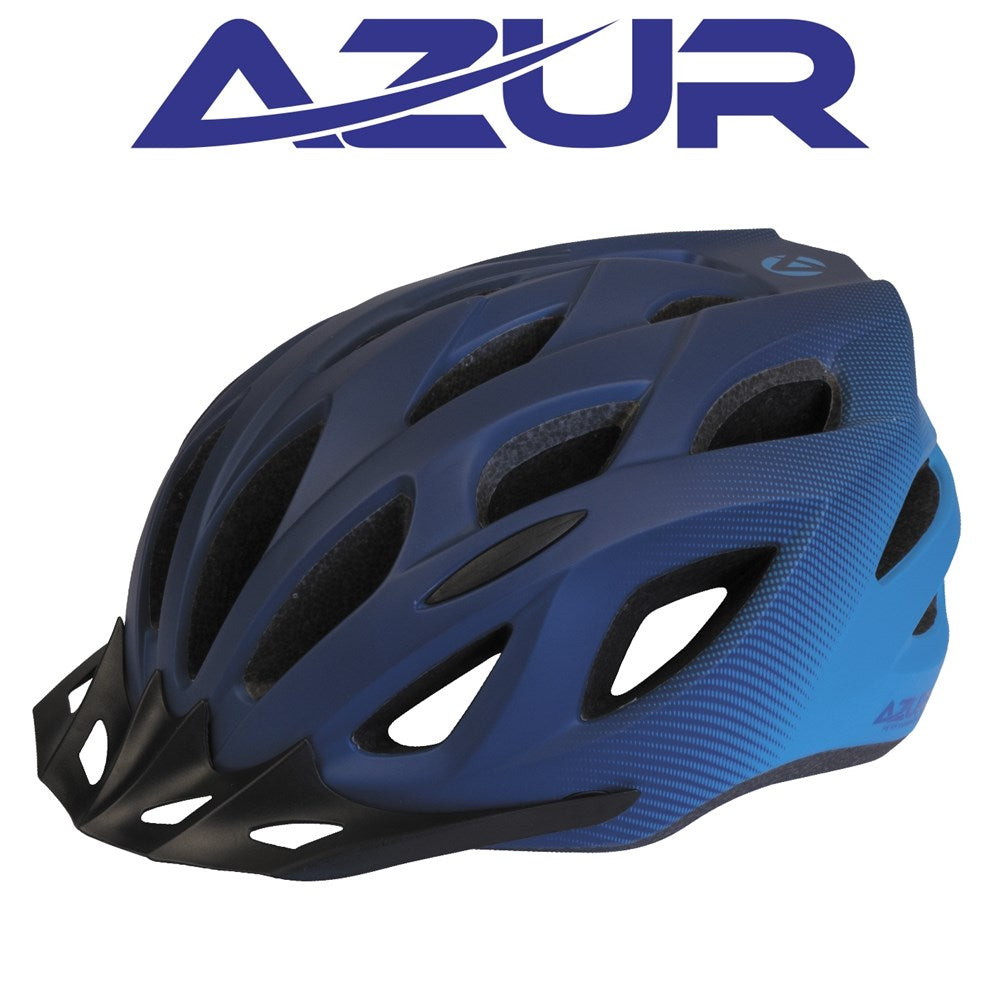 L61 - Satin Black - 58-61cm L/XL helmet azur