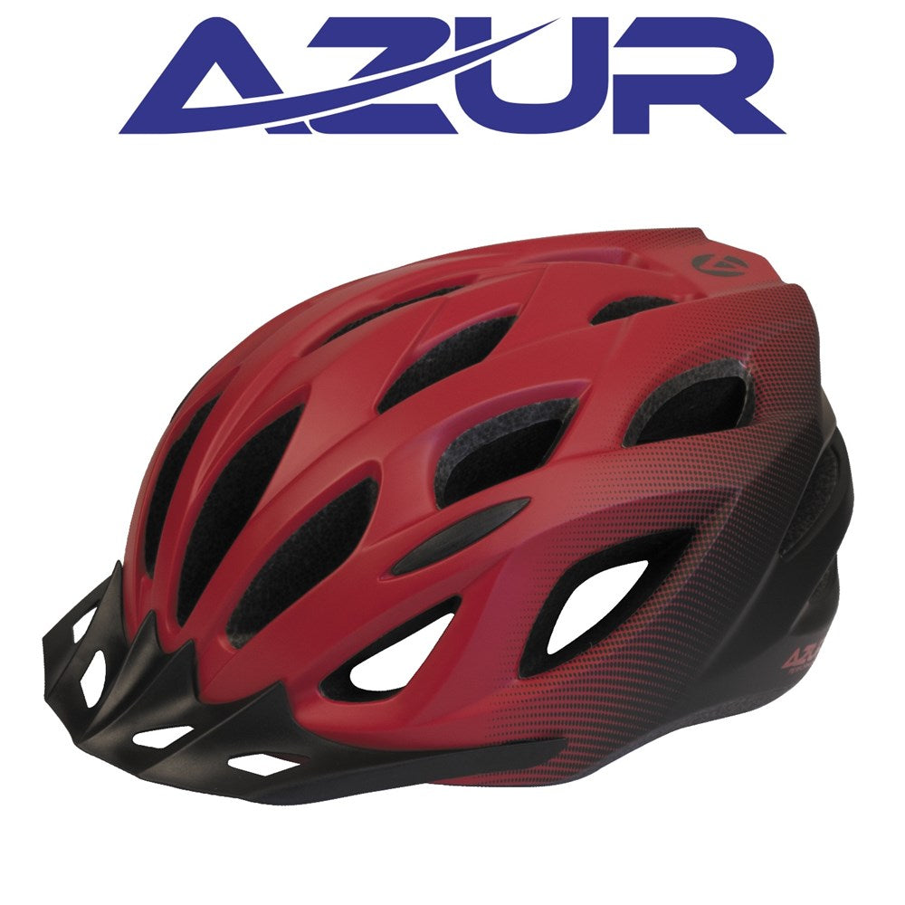 L61 - Satin Black - 58-61cm L/XL helmet azur