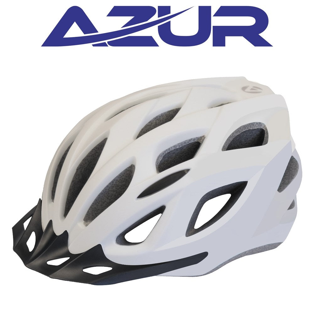 L61 - Satin Black - 58-61cm L/XL helmet azur