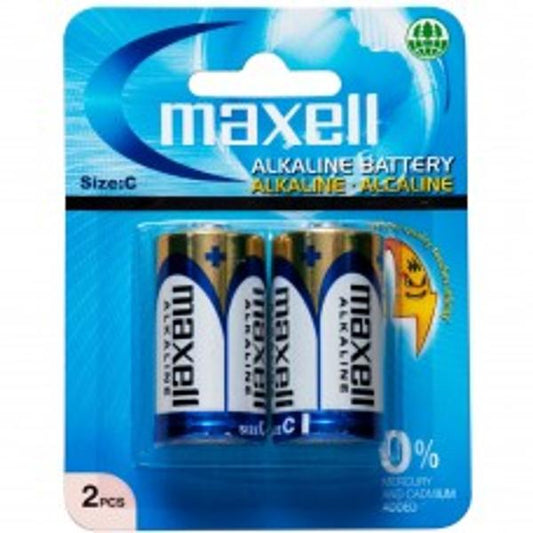 Battery C Size Blister Pack 2 Alkaline