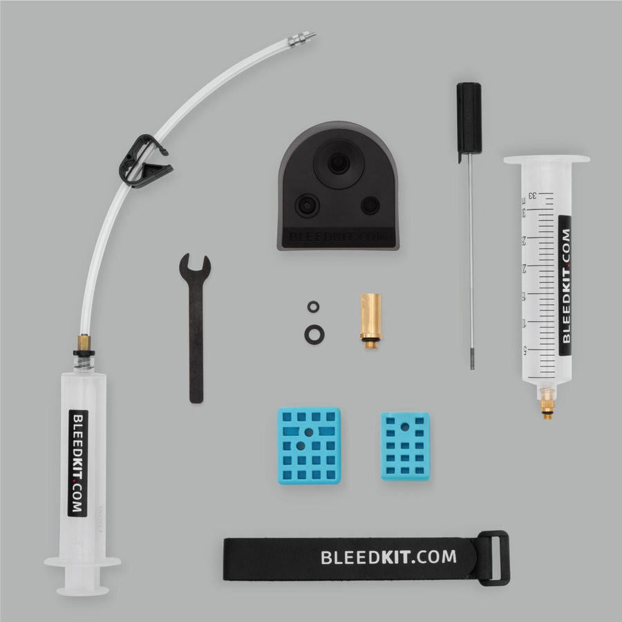 BleedKit - Bleed kit PREMIUM ROAD edition (for Shimano hydraulic brakes)  with adapter for Shimano drop bar hydraulic BK-28086 Premium product Made in Slovenia