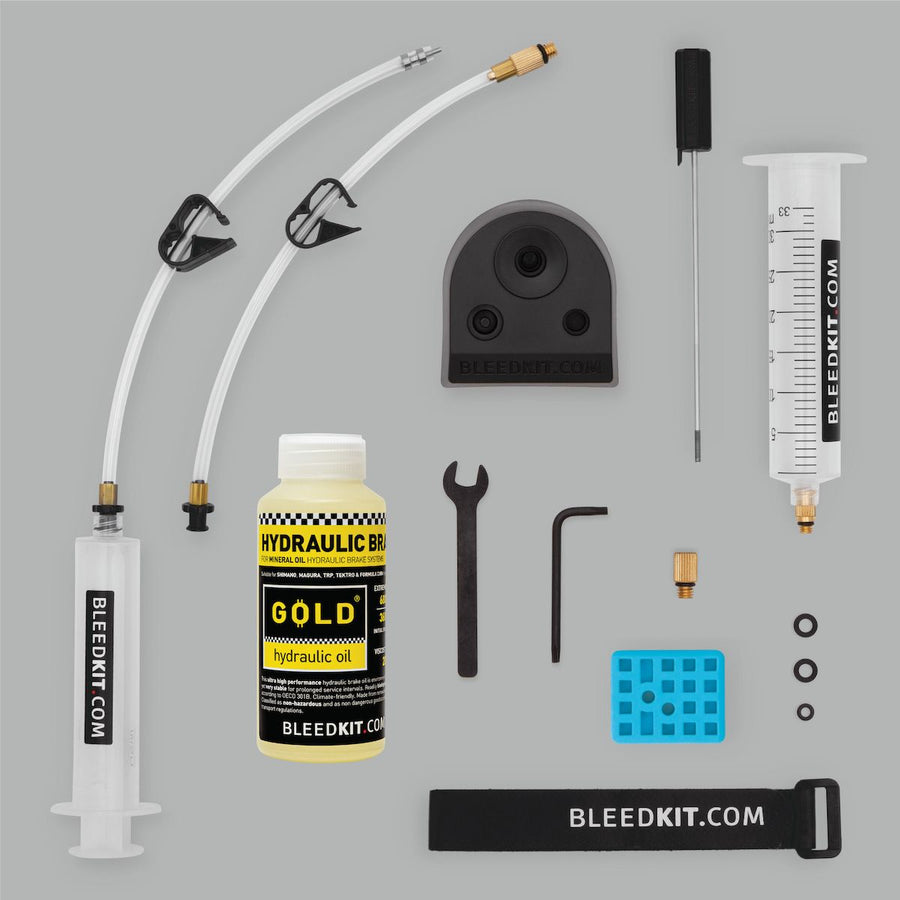 BleedKit - Bleed kit PREMIUM GOLD TRP (for Tektro/TRP and Shimano hyd. brakes) BK-40028  Premium product Made in Slovenia