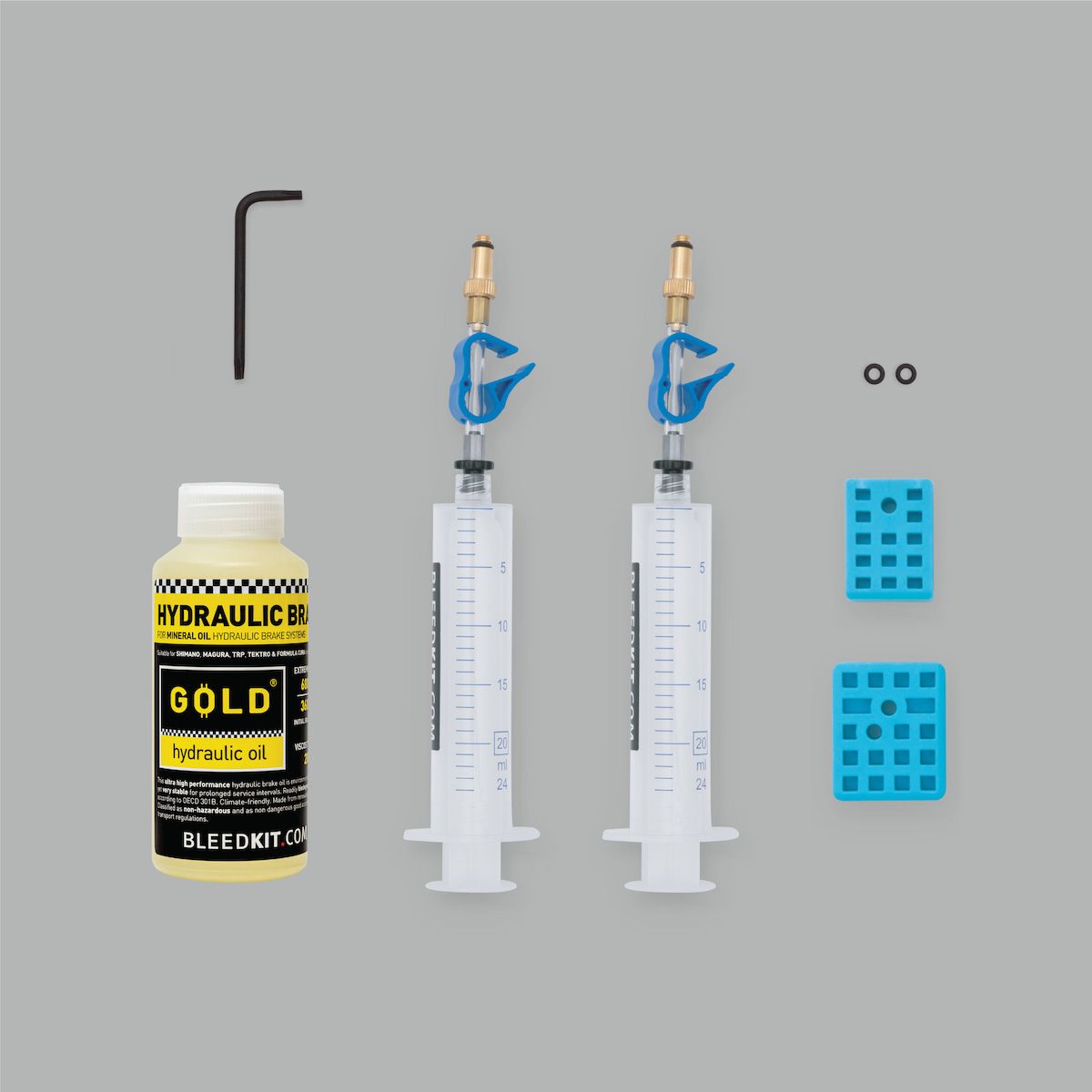 BleedKit - Bleed kit PREMIUM GOLD CURA edition (for Formula Cura hydraulic brakes) BK-14044 Premium product Made in Slovenia