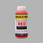 Oil by BleedKit - RED mineral hydraulic oil 100 ml   MO-10200 Premium product Made in Slovenia