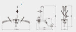 Eazzy H1 (Hitch) 1 Bike Platform Rack