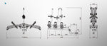Eazzy H3 (Hitch) 3 Bike Platform Rack