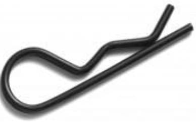 R Clip - For hitch mount bolt (143-00003-04D)
