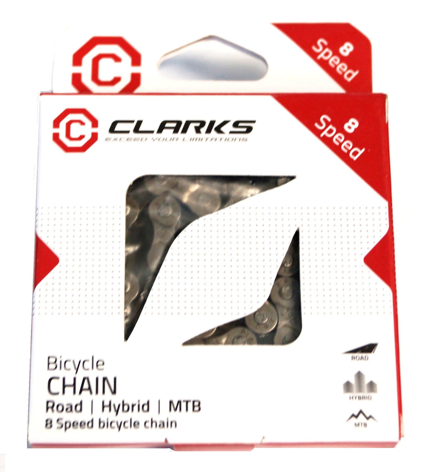 CHAIN - 8 Speed - CLARKS - 116L - BROWN - w/Connect Link