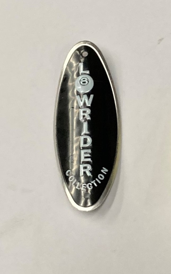 NAME PLATE LOWRIDER BLACK