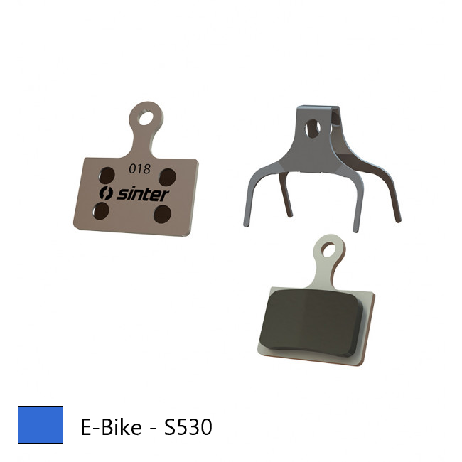 BRAKE DISC PADS - E-BIKE & endurance pads, BLUE, Shimano K type compatible Tiagra, 105, Ultegra, XTR | Tektro HD-R310. - 
Quality Sinter product Made in Slovenia