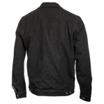 3 DEC DENIM JACKET, UNISEX, BLACK