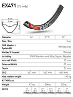 DT RIM EX471 27.5 32h (25 wide)