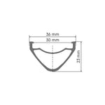 DT RIM FR571 27 (30 WIDE) 32H