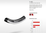 DT RIM R460 RB 32h black 700c