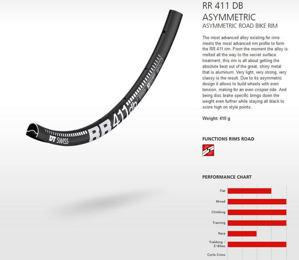 DT RIM RR411 asymm 24h DISC DB 700c*