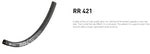 DT RIM RR421 DB 24h black 700c