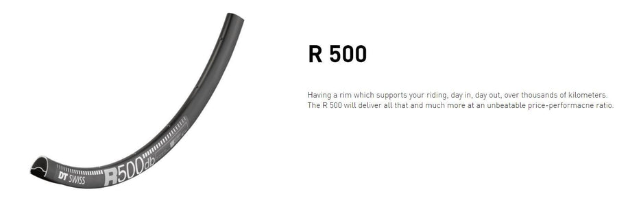 DT RIM R500 DB 32h black 700c/29