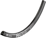 DT RIM R470 DB 28h black 700c