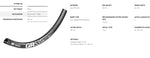 DT RIM GR531 700c DB 24h black (24 wide)