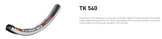 DT RIM TK540 36H 29/700C Trekking
