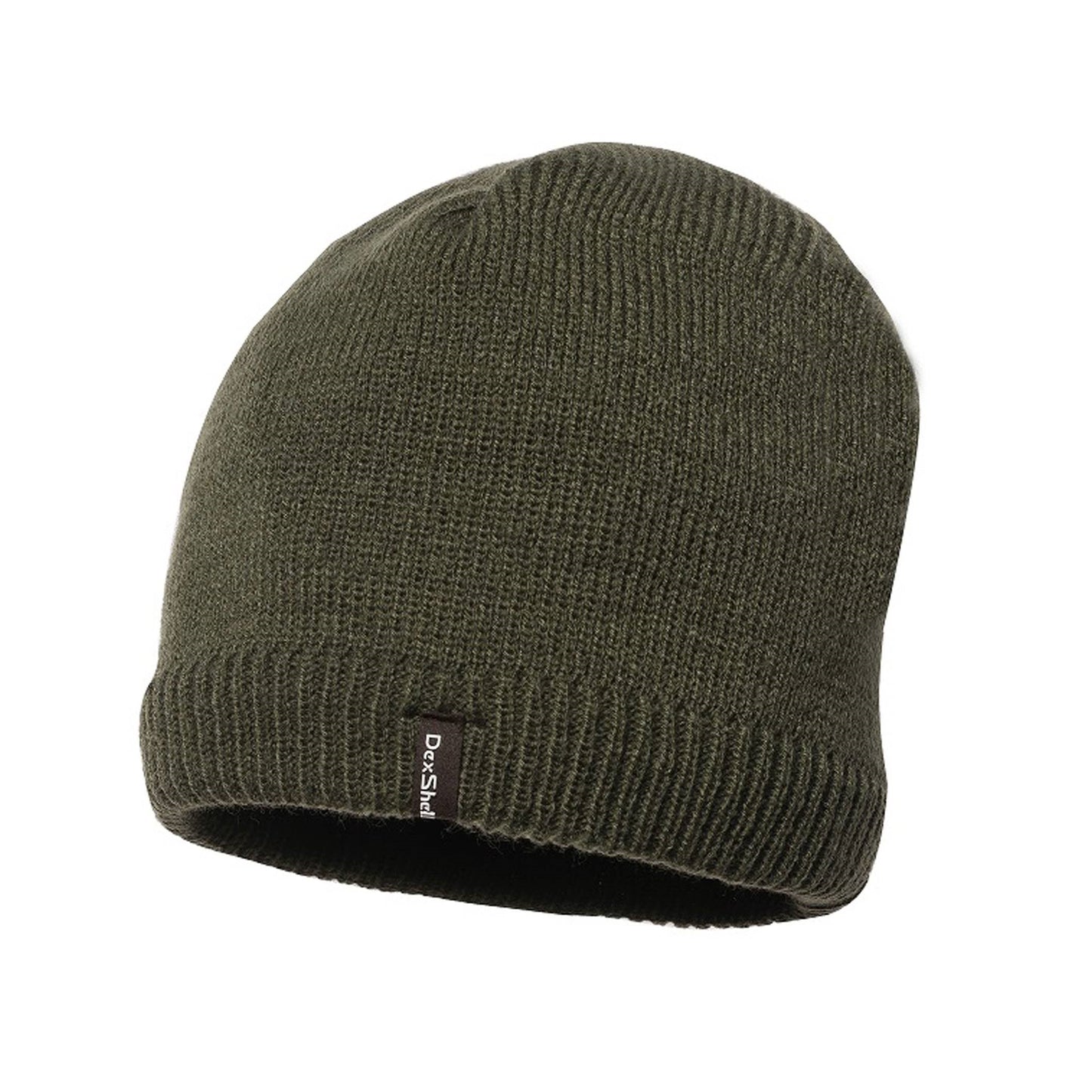 Headwear, Beanie solo OLIVE GREEN, Large / XL, DEXSHELL, 3 layer construction, middle layer waterproof membrane, Waterproof, Windproof