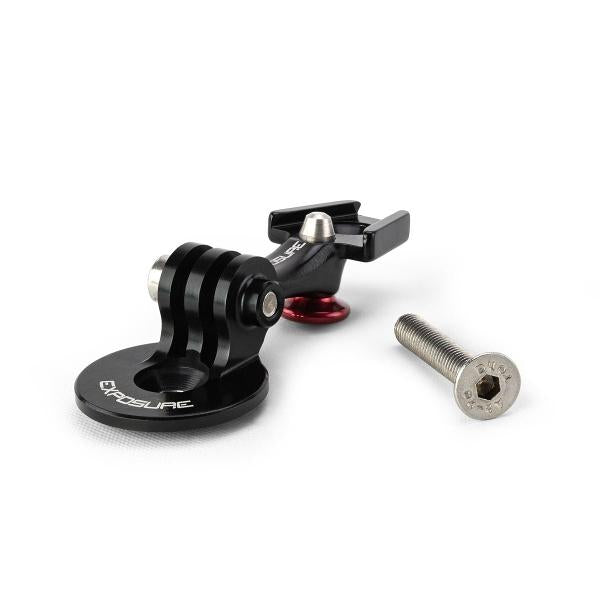 Exposure Action Camera Stem Cap Mount with light mount