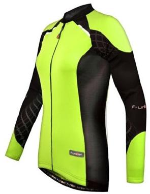 CLEARANCE  -  Jersey, WOMENS,  FUNKIER, Winter-weight, Long Sleeve, Yellow,  XXS
