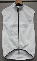 WHITE PRO WIND VEST  --  FUNKIER Pinarello, 100% Polyester, Mens  --  XXL
