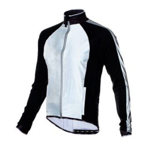 MENS SOFT SHELL JACKET  -  Thermal, Reflective, Water Resistant, FUNKIER, Brunico, LARGE