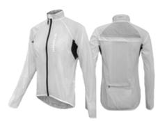 PRO LITE RAIN JACKET  ---  Funkier Saronno, Stowaway, 100% Polyester, CLEAR  --  XXL