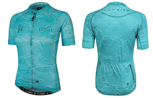 MINT PRO JERSEY  --  Ladies Race Fit, FUNKIER Pro Rossini - Womens MEDIUM