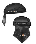 BANDANA  -  FUNKIER ADRIA, 100% Polyester, BLACK, LARGE