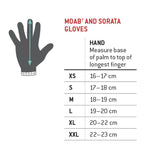 G-Form Moab Trail Glove - Black / White