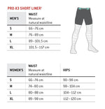 G-Form Women Pro-X3 Bike Short Liner - Black