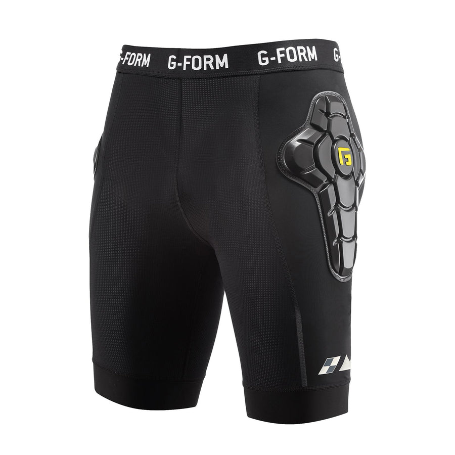 G-Form EX-1 Bike Short Liner - Black/Yellow