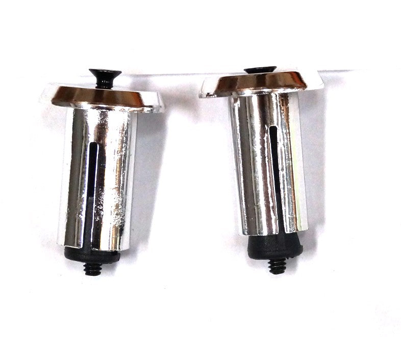 HANDLEBAR PLUG CP - W/SCREW  (18mm Dia )